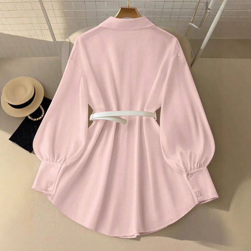 Blouse blanche pour femmes d'été