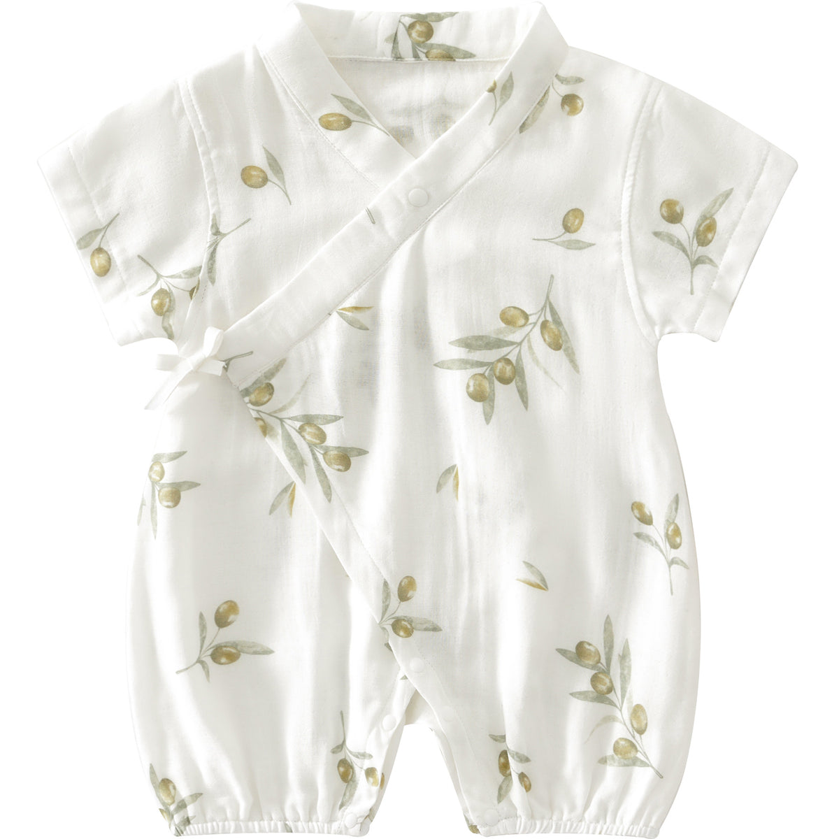 Été mince Air conditionné Vêtements Bébé Onesie manches courtes
