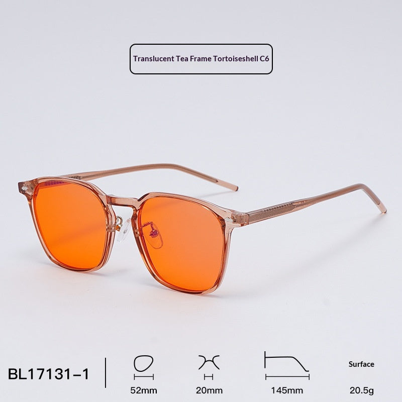 Verres couleur orange Anti Bleu Protection des yeux AR Anti Reflective