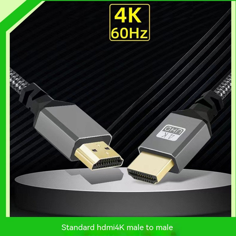 Boîtier en aluminium standard 4K avec coupe-vent câble HDMI 60Hz