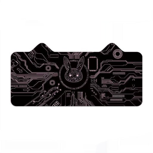 Cute E-sports Cat Ear Oversized Jeu Cartoon Ordinateur Clavier de bureau