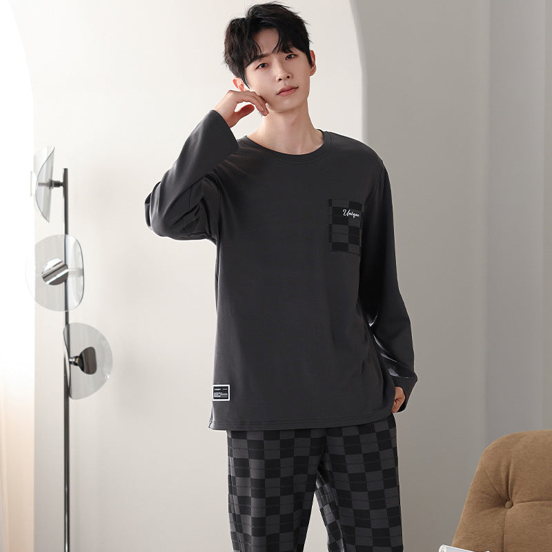 Coton Manches longues Coton complet Casual Vêtements de maison