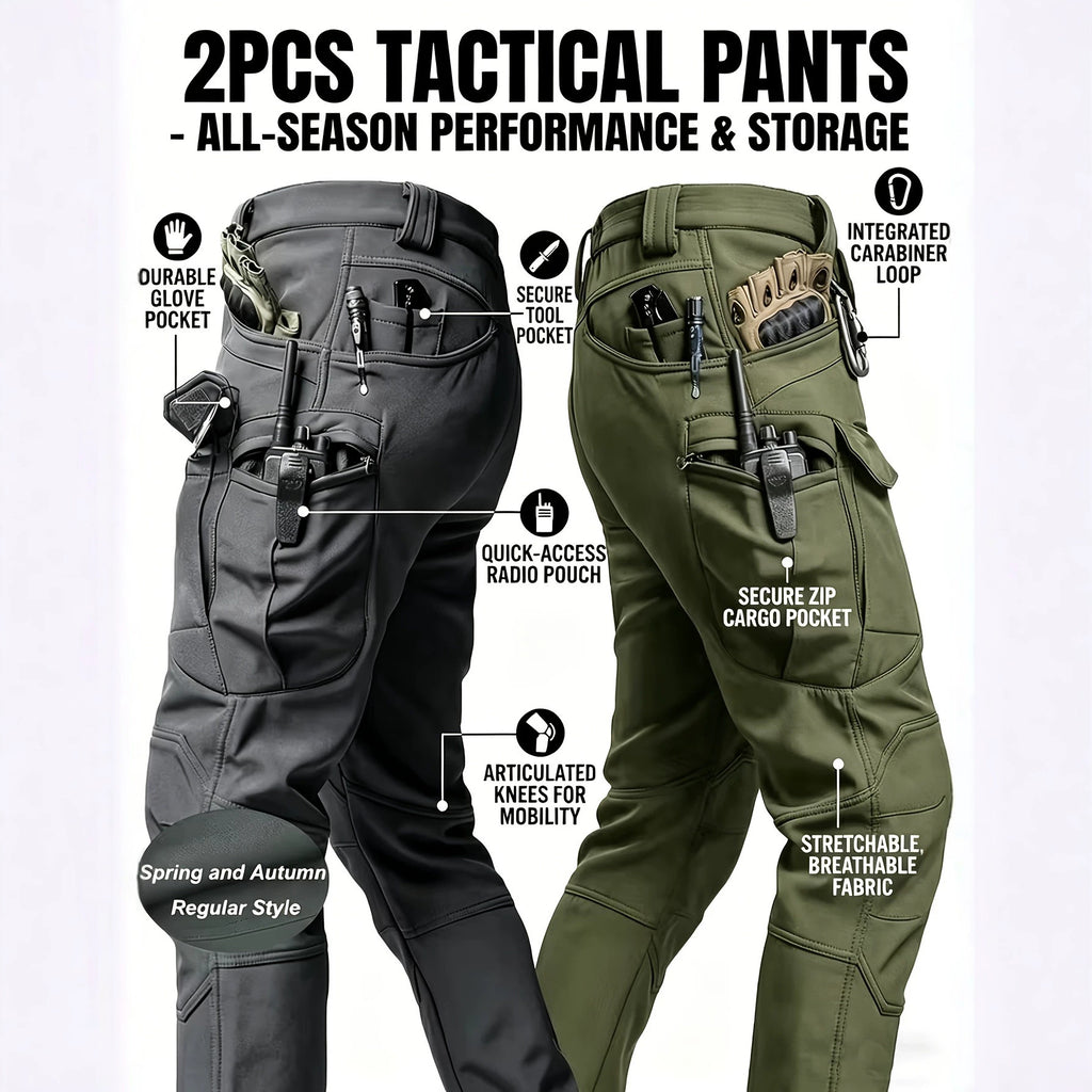 Pantalon de travail tactique résistant à l'usure extérieure pour hommes