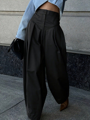 Pantalons de style rue à large jambe