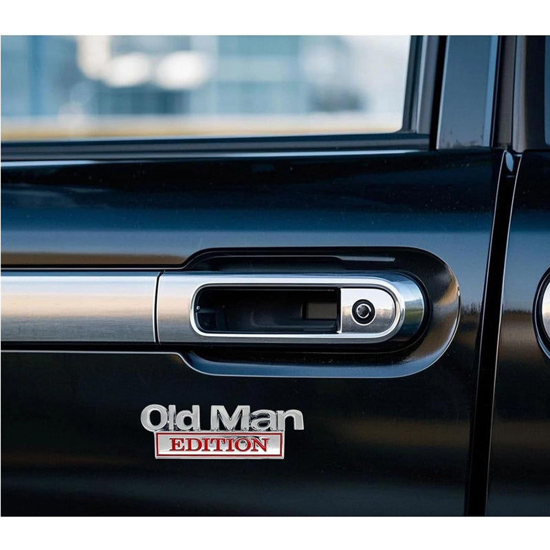 2-pack Old Man Edition Emblems