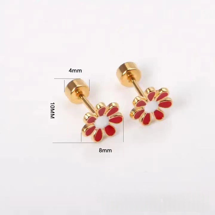 Boucles d'oreilles en acier inoxydable de style européen et américain