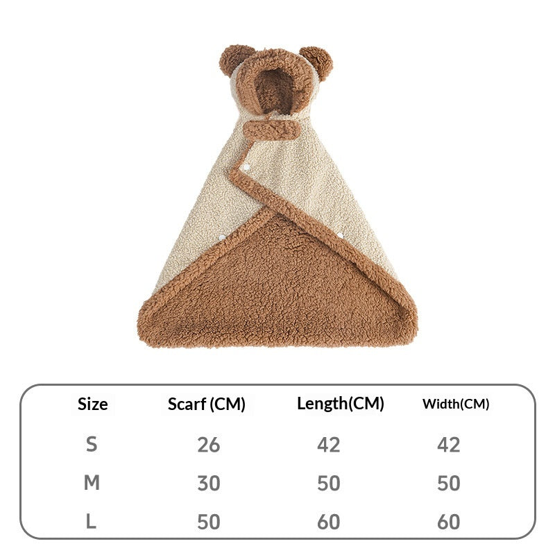 Couverture pour animaux de compagnie, vêtements pour chiens, tenue d'hiver pour chiens de petite et moyenne taille