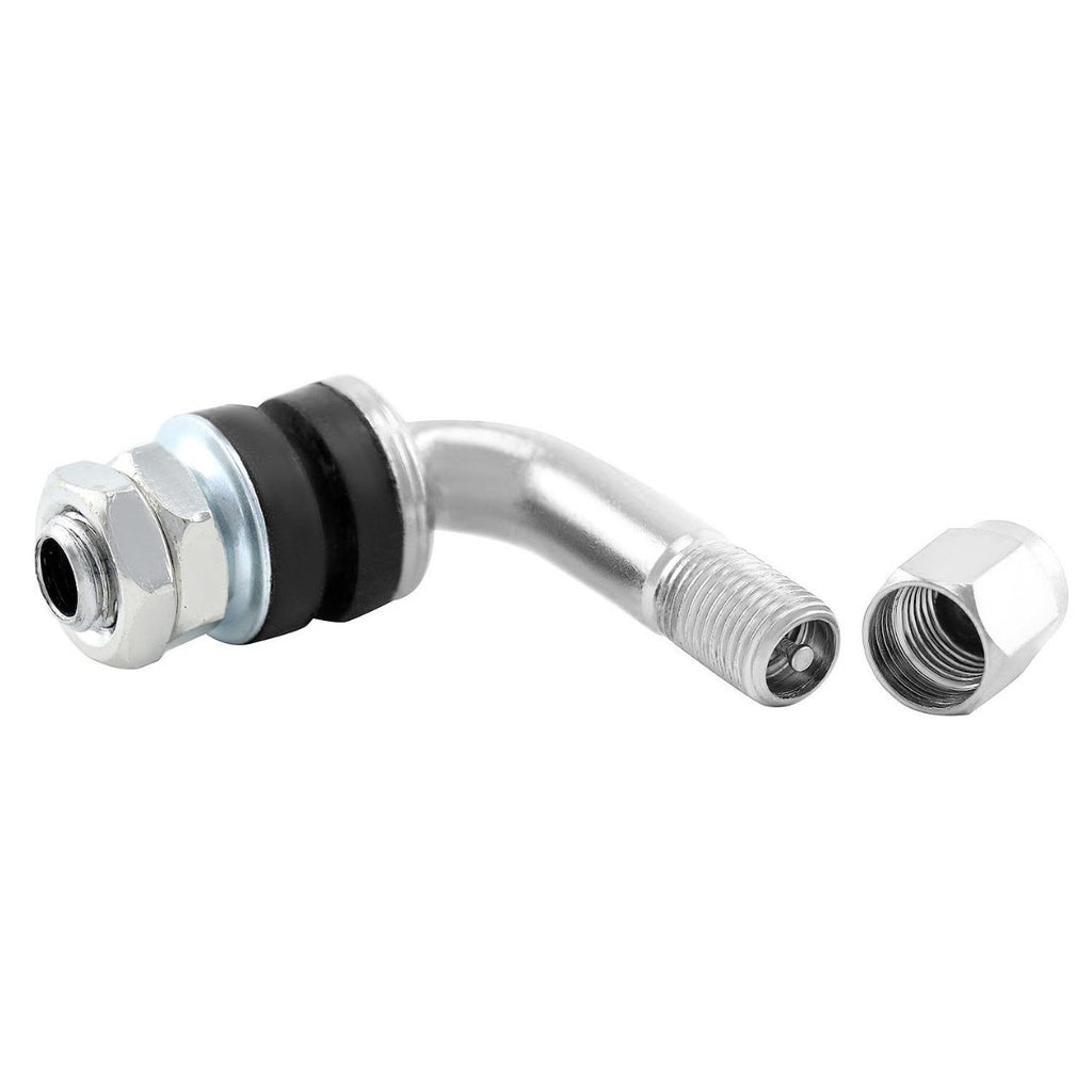 Conversion des pneus sous vide pour les motos utilisant des tiges de soupape de voiture