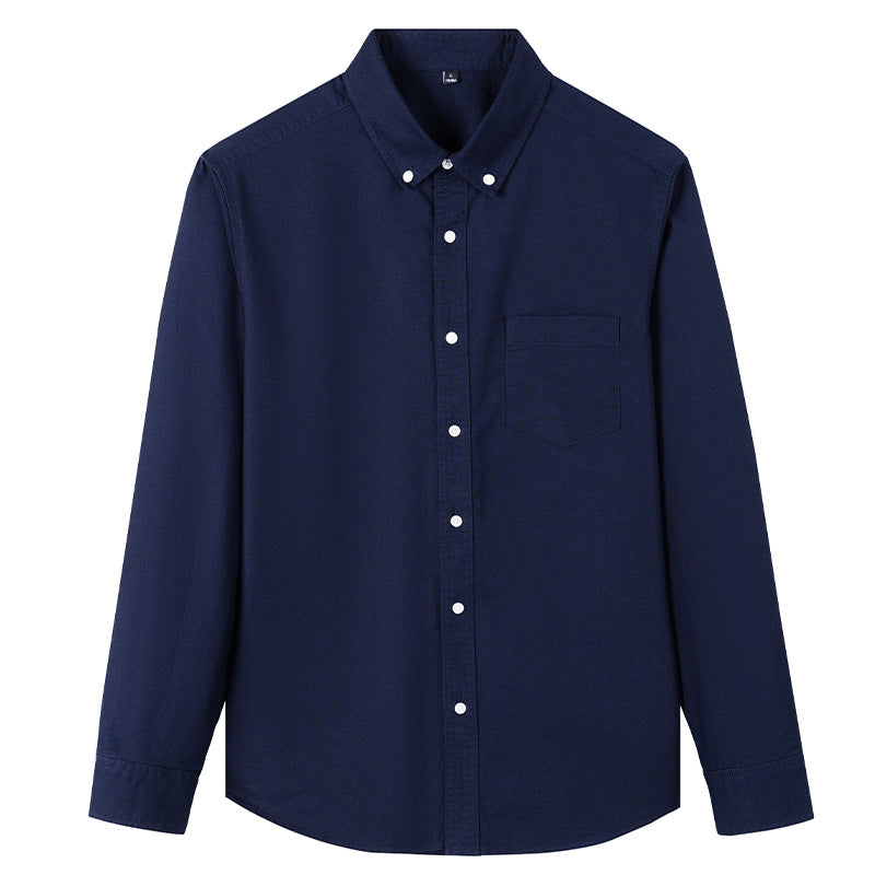 Oxford Cotton Shirt manches longues Style casual