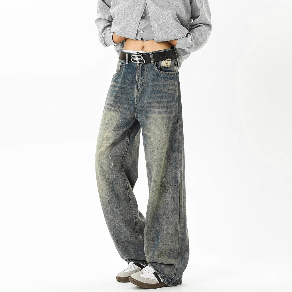 Rétro Détresse Scythe Jeans pour hommes