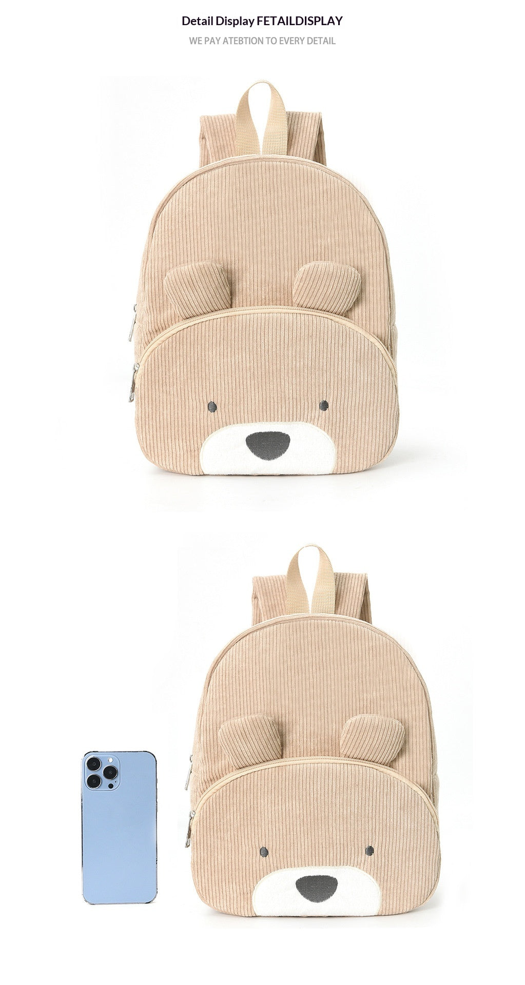 Mignon sac à dos Teddy Bear