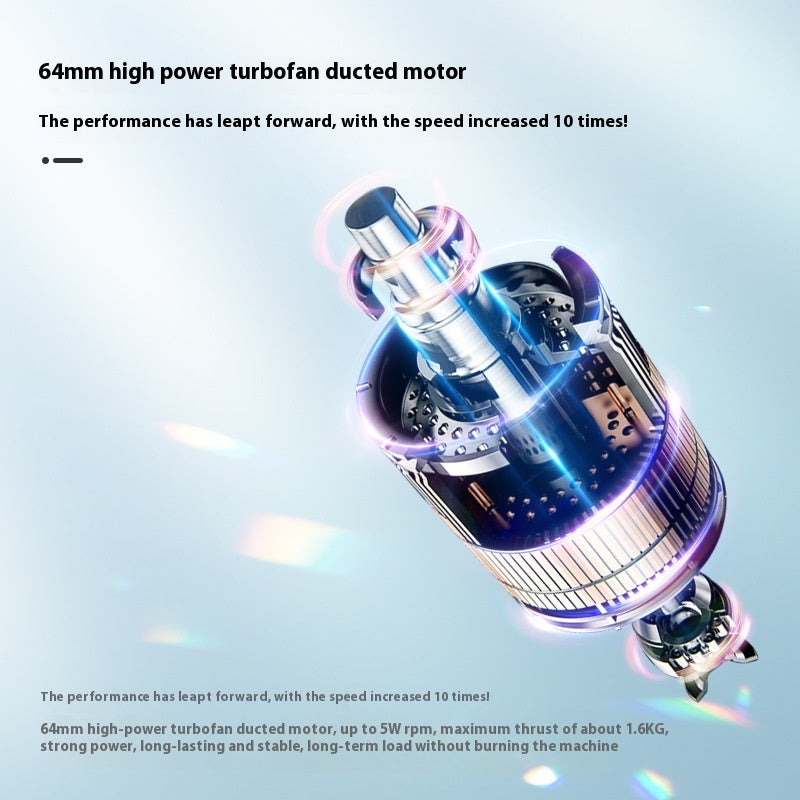 Turbofan électrique à haute vitesse conduits à l'extérieur de la lave-auto