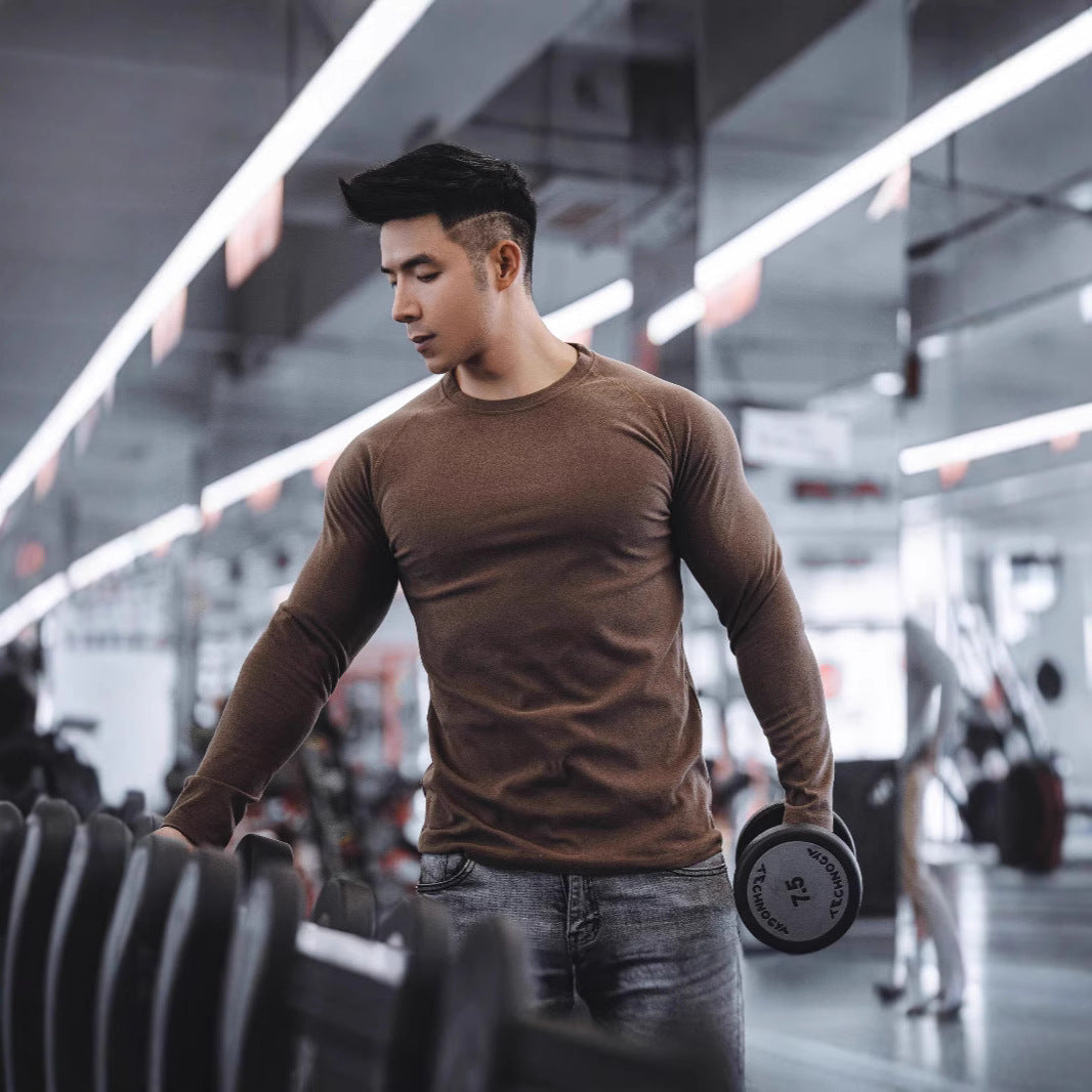 T-shirt thermique homme arrivée Casual Sports Top