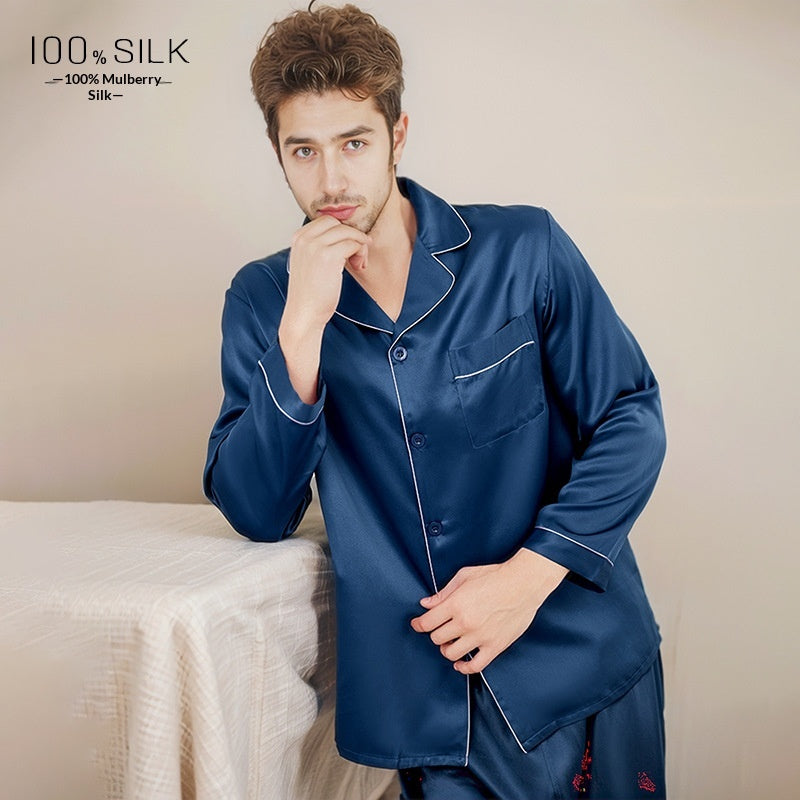 Mumi Pajamas en soie lourde pour les hommes