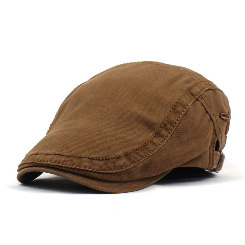 Bouchon casual pour hommes de béret brodé