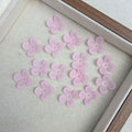 Matte 4-Petal Acrylique Bases de Blossom Translucide