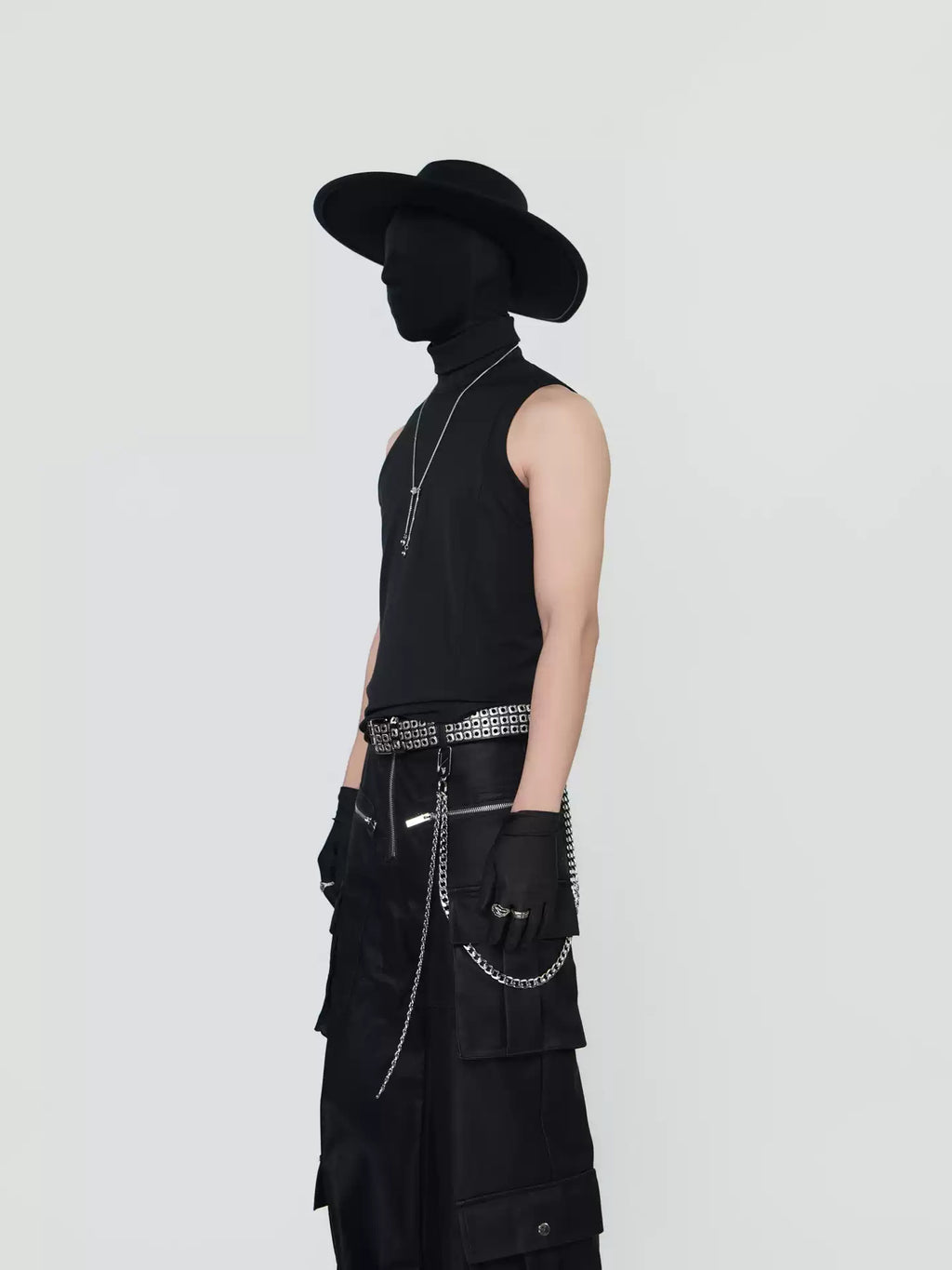 Shaping High-neck Stretchy Slim-fit Base Vest