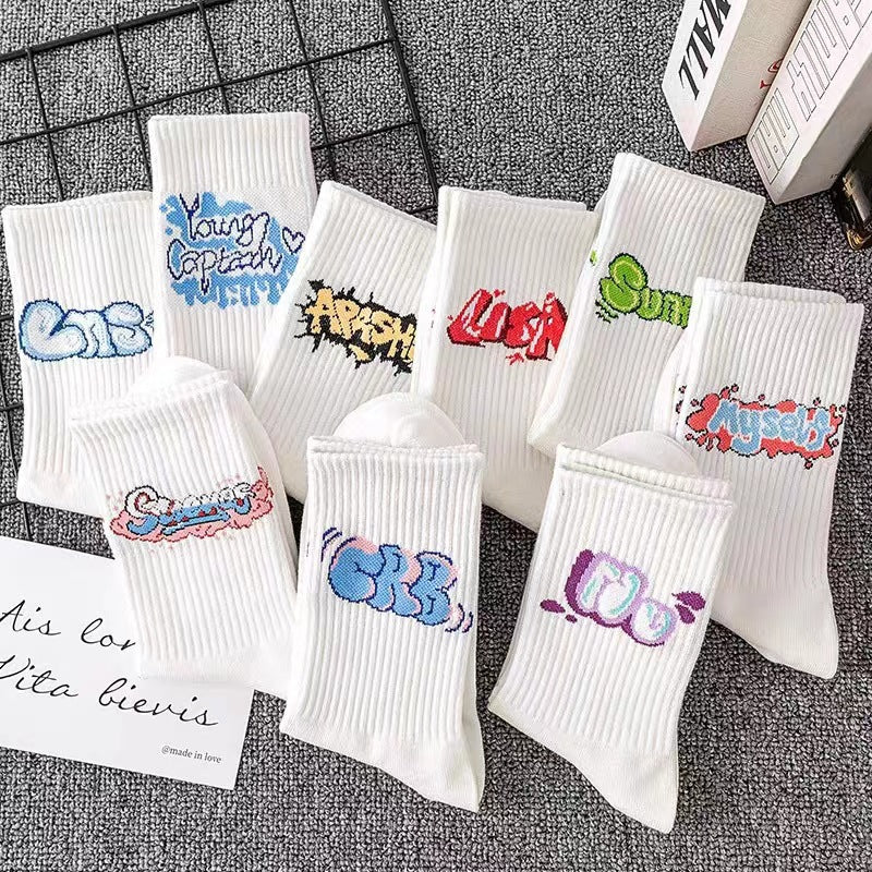 Cotton Automne Hiver Hommes Basketball Chaussettes longues