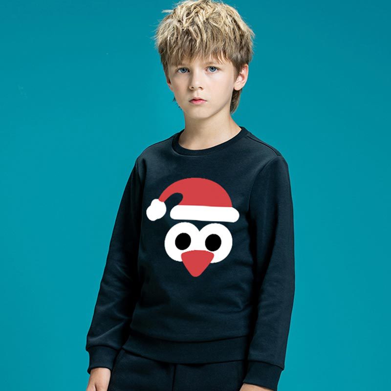 Chapeau de Noël de dessin animé imprimé pour enfants
