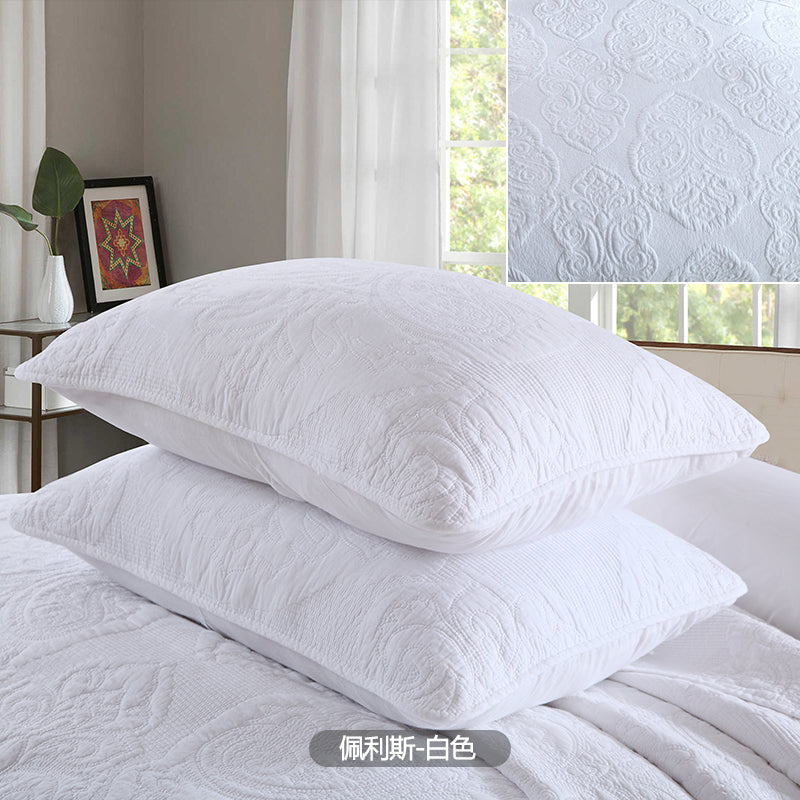 2 Paquet Coton Remplissage Oreiller Couché 50x70cm 27x19en 3D Broderie Dimensionnelle Envelo