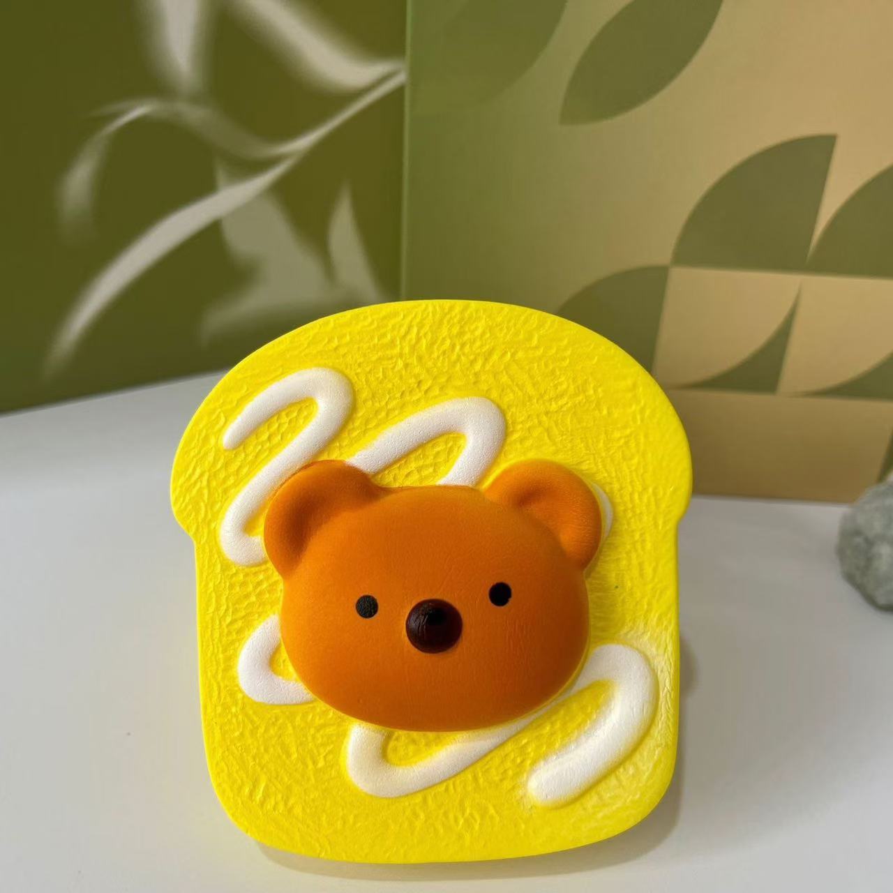 Squeeze Toy Food Bread Photographie Prop