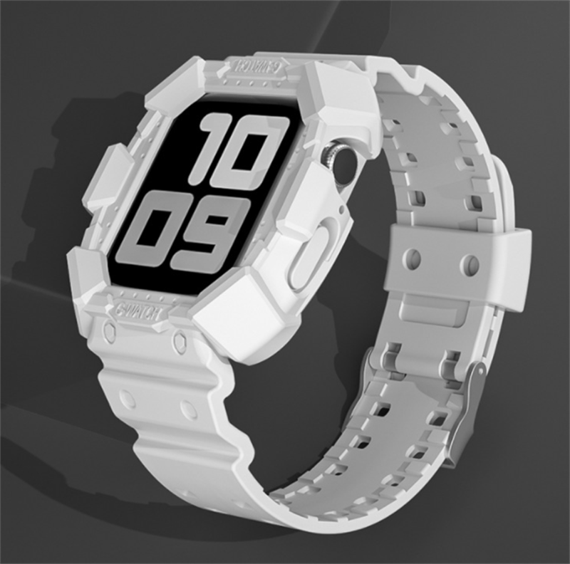 Bracelet intégré en silicone Armor Watch7