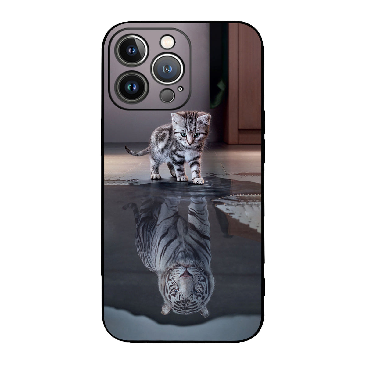 Cas téléphonique Animal Soft Shell Tiger Owl Lion