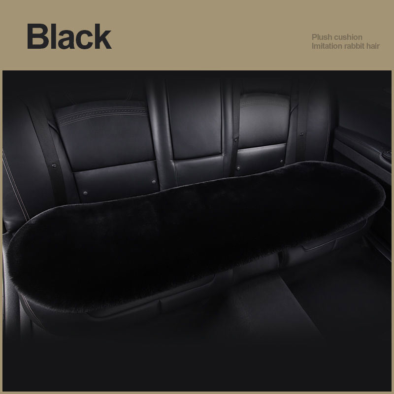 Winter Plush Car Seat Single Square Cushion