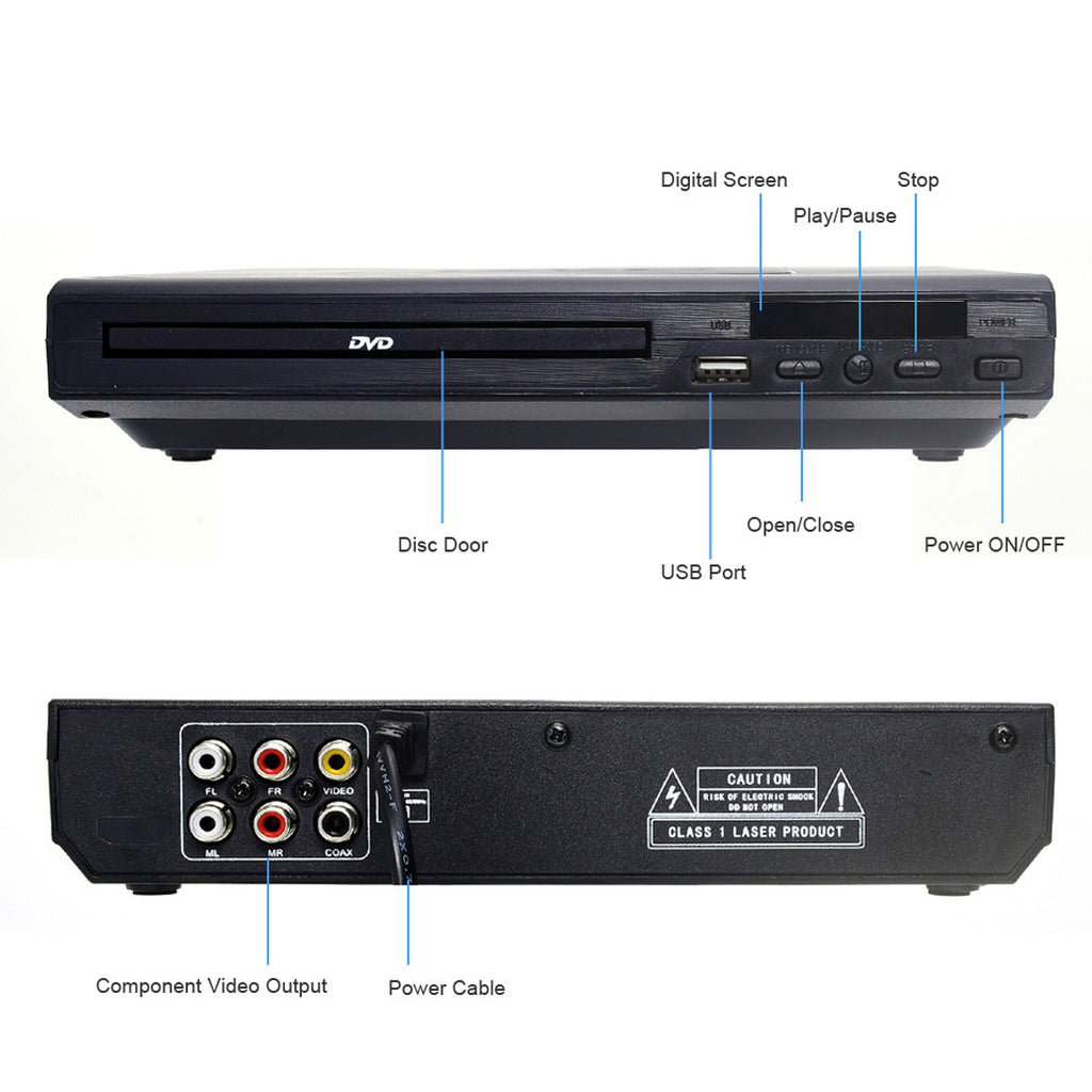 Accueil DVD Mini lecteur HD