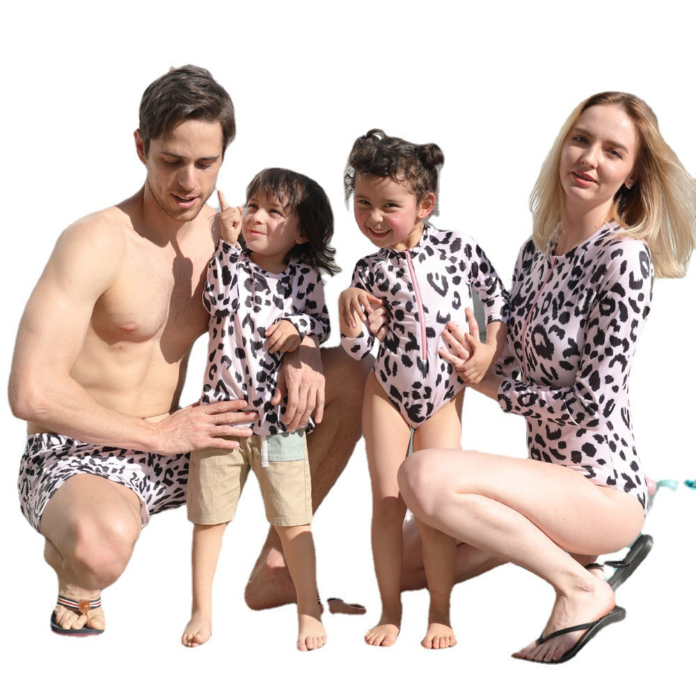 Vêtements pour parents et enfants imprimés en nylon