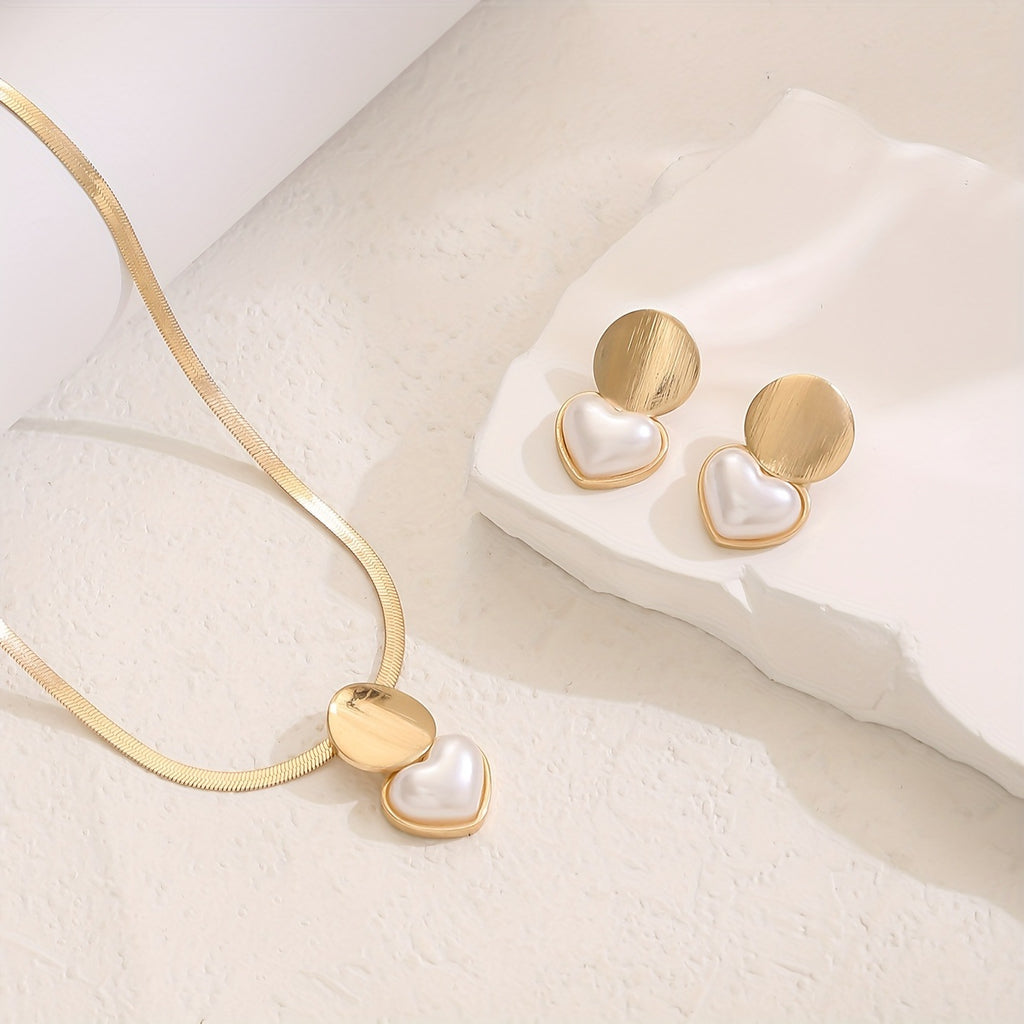 Collier pendentif en forme de coeur pour femmes