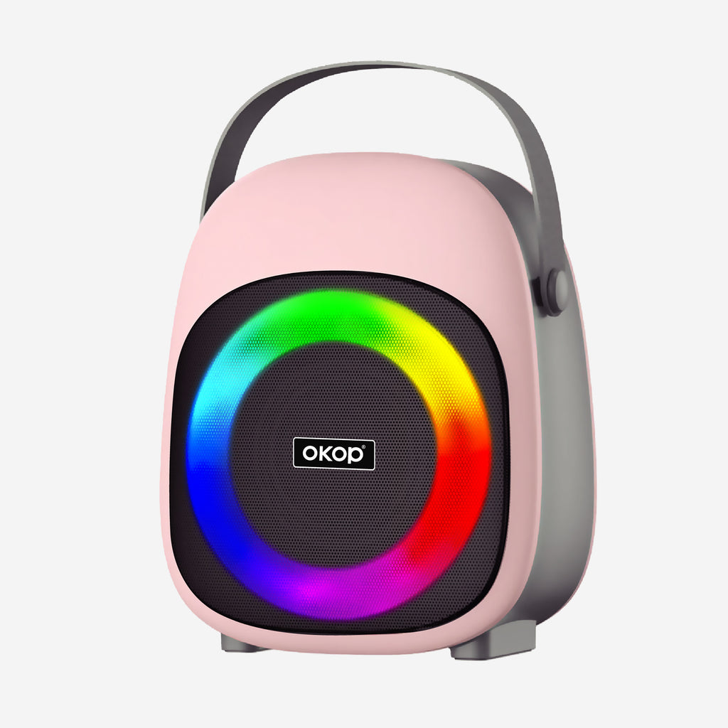 KP-857 Hot-Selling Mini haut-parleur Bluetooth portable haut-parleur extérieur sans fil avec RGB Ambie