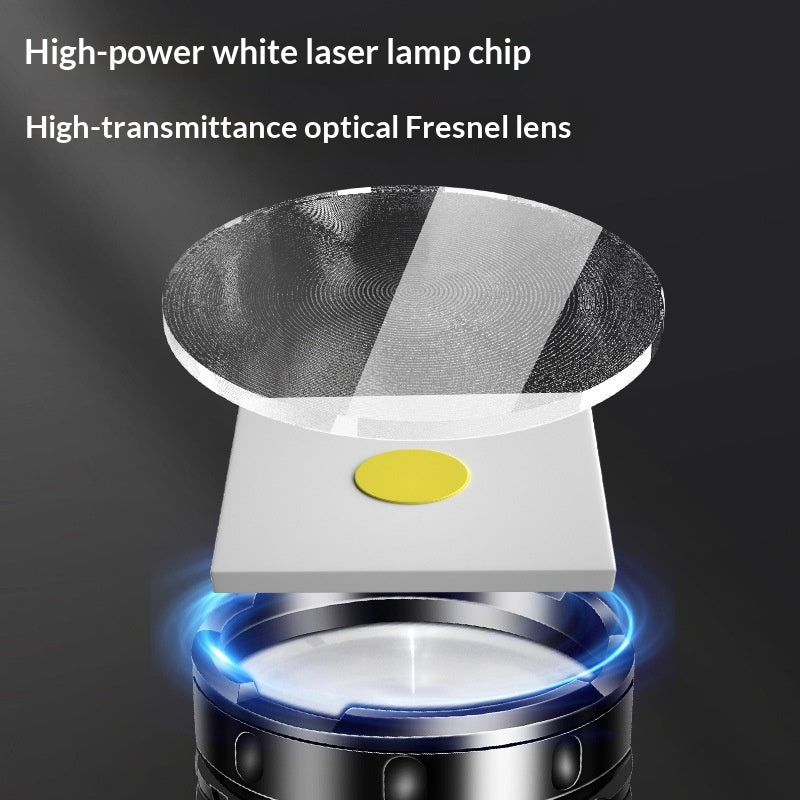 Lampe de poche d'urgence rechargeable pour usage domestique
