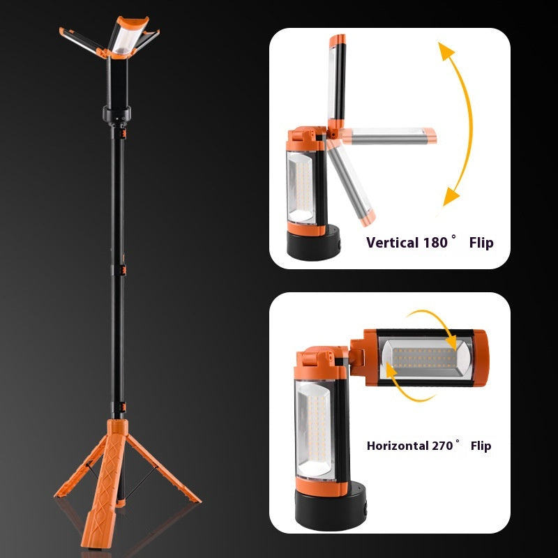 Retractable Folding Charging Camping Lantern éclairage extérieur