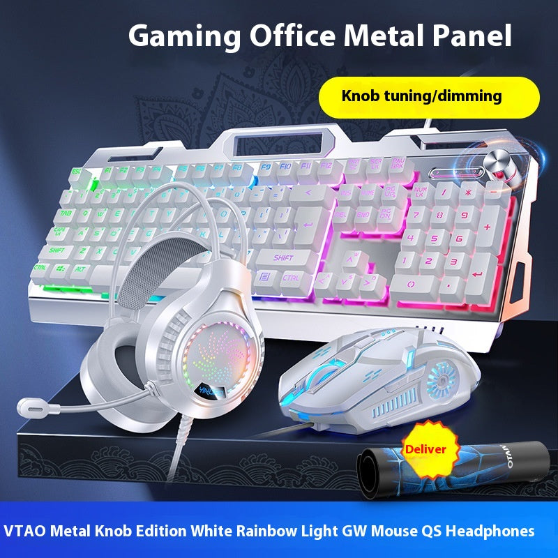 Silver Eagle V2G5 Sensation mécanique tête de souris de clavier en métal