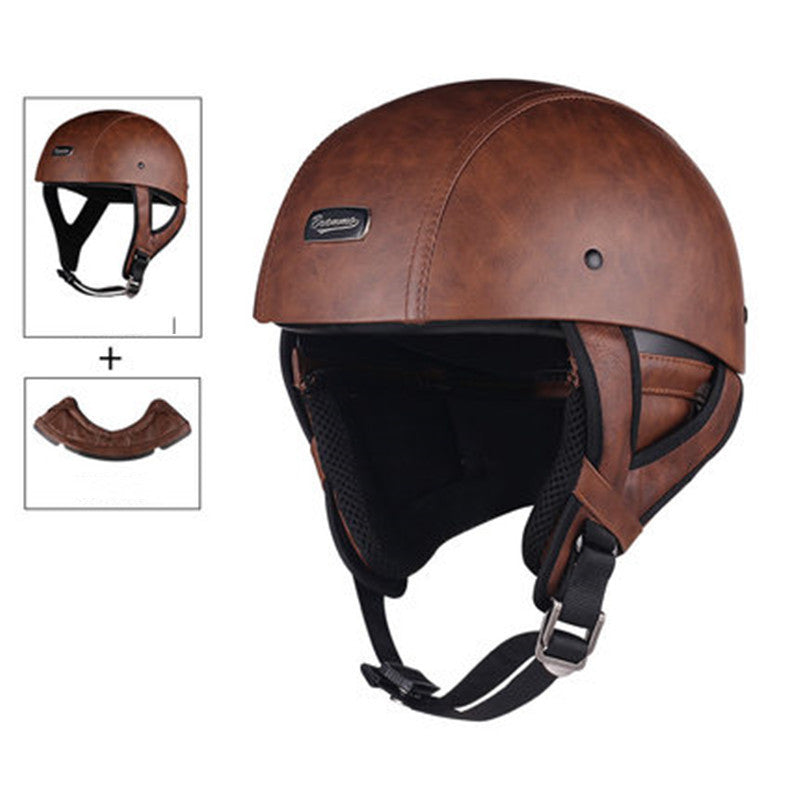 Casque de moto de batterie retro-pédale personnalisé