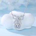 S925 Argent Sterling 1ct D Couleur VVS1 Collier d'arc en Moissanite 45cm plaqué or platine GR