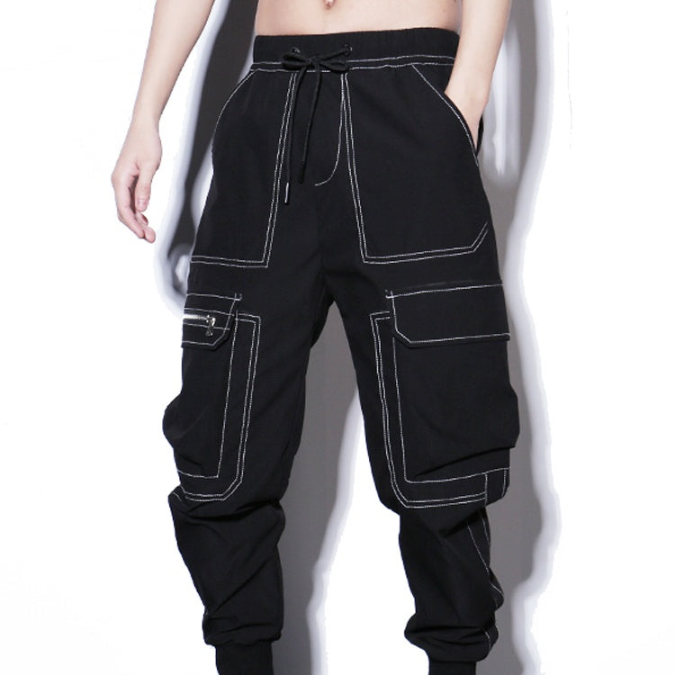 Pantalons Casual Homme pour Jeunes Version Coréenne