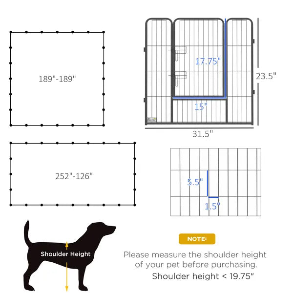 Animaux de compagnie Playpen DIY Pour lapin Chinchilla Hedgehog Guinée Cochon Non supporté Remo non-défendeur