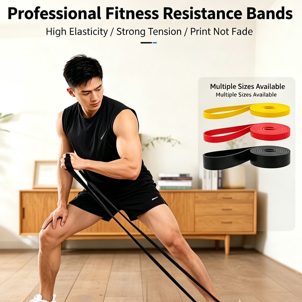 3pcs Strong Resistance Bands Loop Heavy Duty Exercice Sport Fitness Gym Yoga TPE
