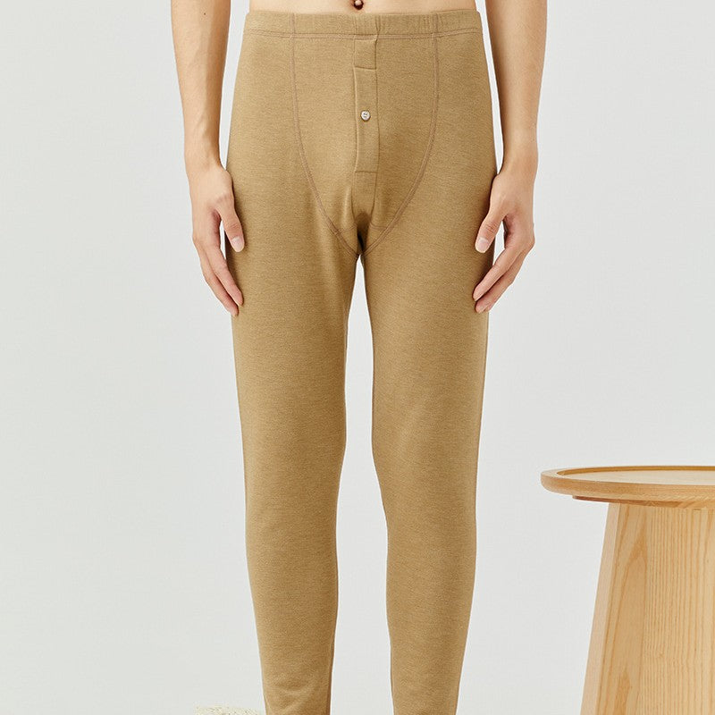 Pantalon chaud homme en cachemire avec velours