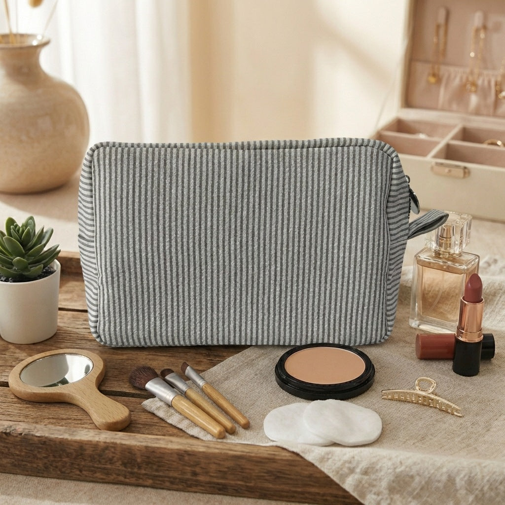 Brodé sac de toilette cadeau de demoiselle d'honneur