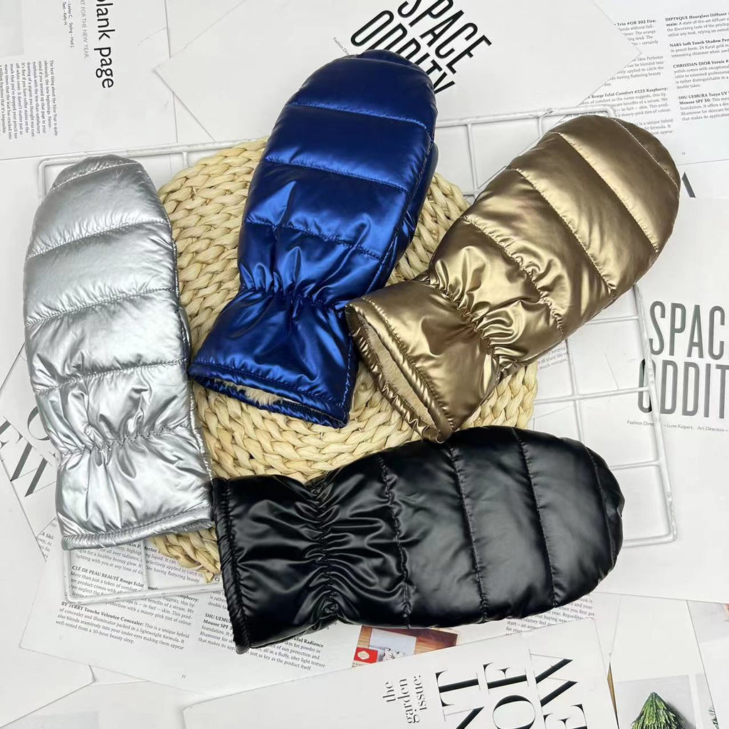 Gants thermiques épais pour femmes et coton