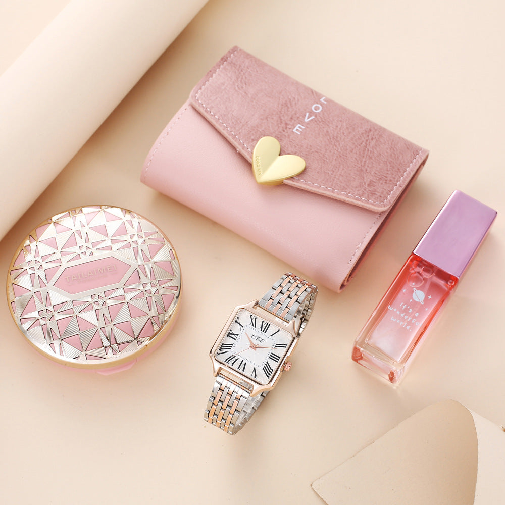 Boîte cadeau All-match Montres Parfum Air Coussin Portefeuille