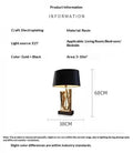 Lampe de table mode légère-luxe minimaliste art créatif