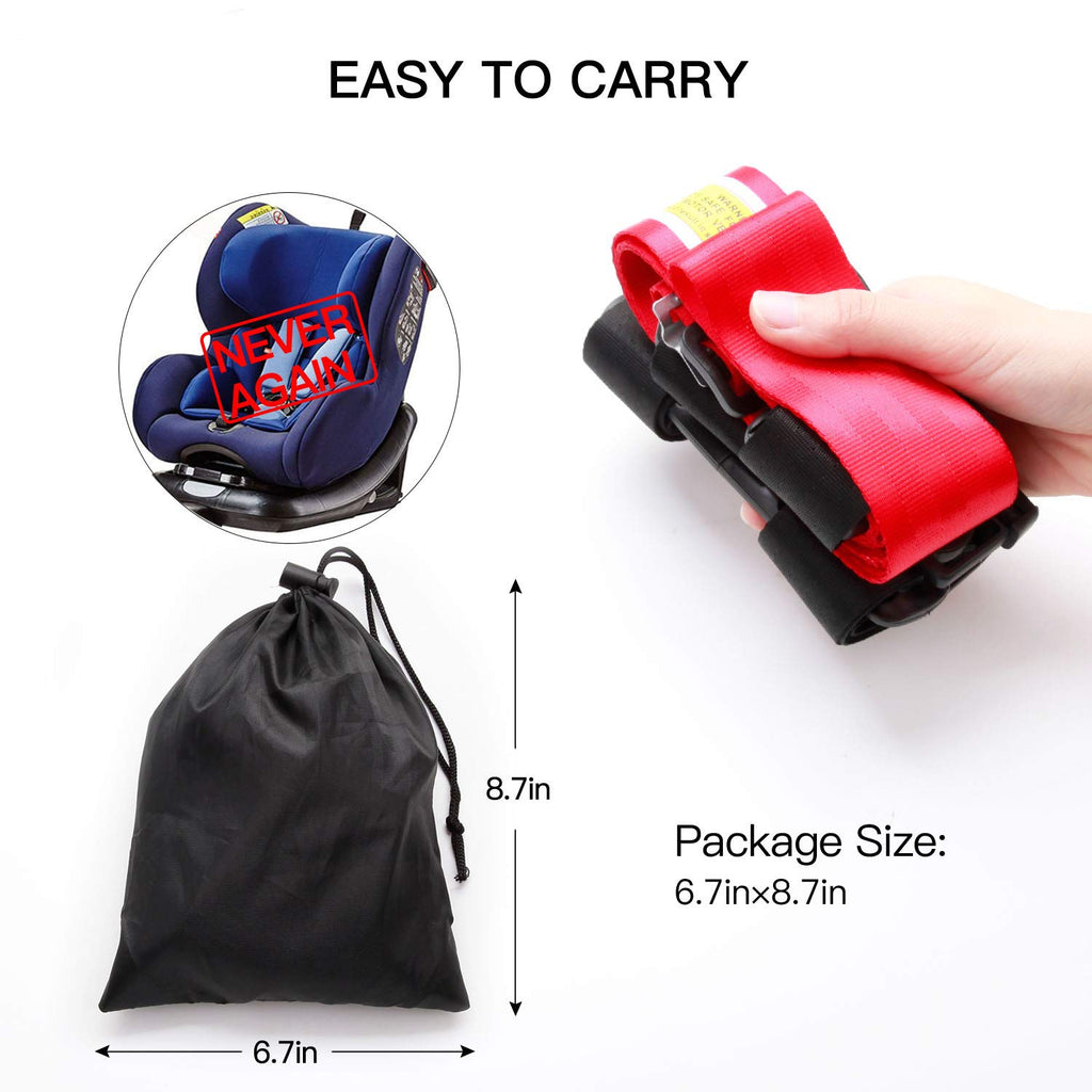 Ceinture de siège d'avion portable pour enfants