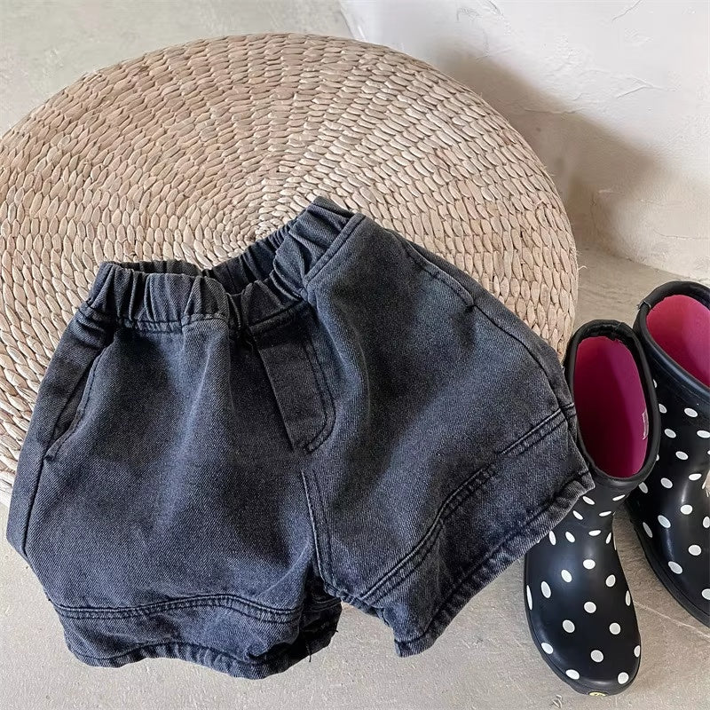 Summer Denim Capri Pantalons pour filles