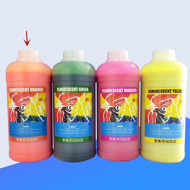 Sous-limation d'encre fluorescente de peinture offset de film PET