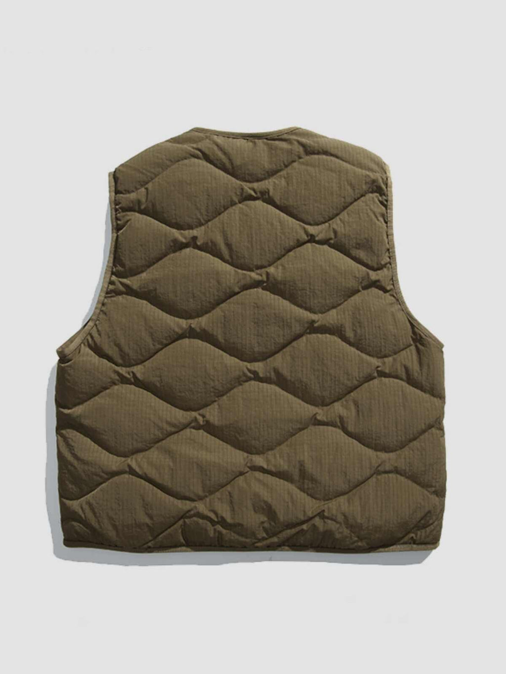 Manteau blanc sans col chaud