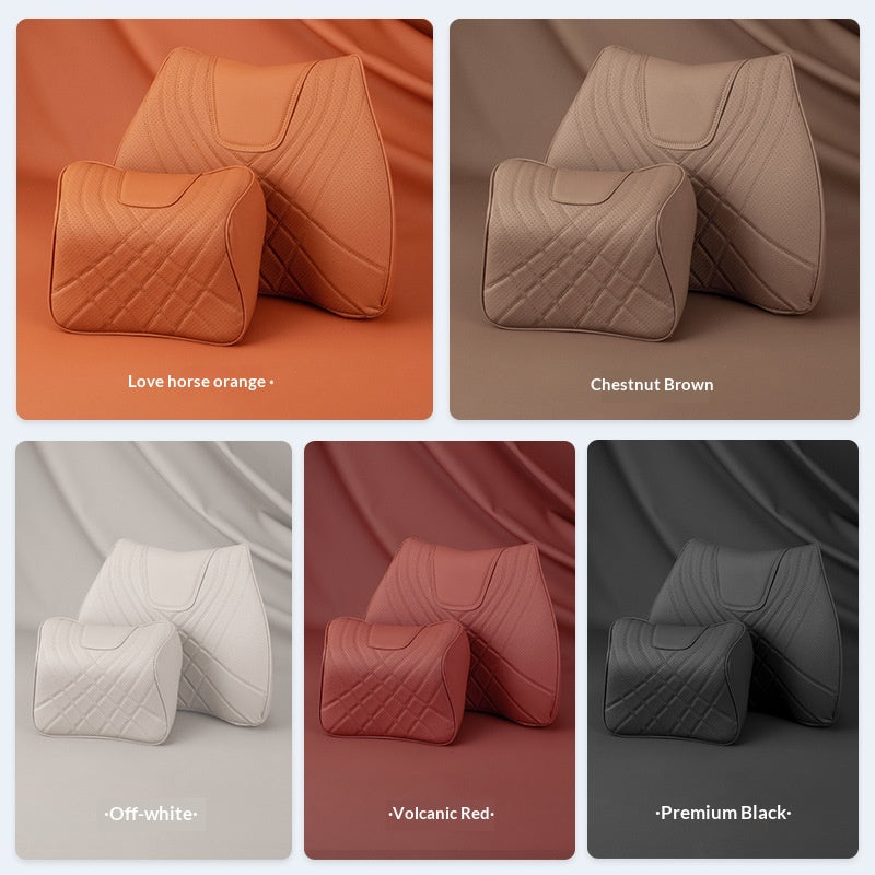Têtes de voiture Collier Oreiller Lombaire Support Coussin Intérieur Accessoires